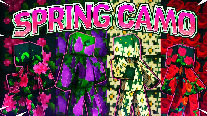 Spring Camo by GoE-Craft | CHUNK - Minecraft Bedrock Marketplace Explorer