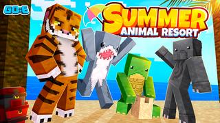 Thumbnail of the Minecraft Bedrock Marketplace product Summer Animal Resort created by GoE-Craft.
