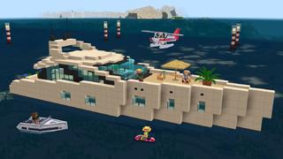 Screenshot of the Minecraft Bedrock Marketplace product Summer Beach Party created by GoE-Craft.
