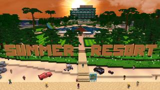 Screenshot of the Minecraft Bedrock Marketplace product Summer Billionaire Resort created by GoE-Craft.