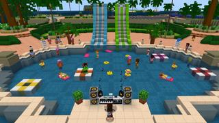 Screenshot of the Minecraft Bedrock Marketplace product Summer Billionaire Resort created by GoE-Craft.