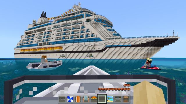 Screenshot of the Minecraft Bedrock Marketplace product Summer Cruise created by GoE-Craft.