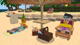 Screenshot of the Minecraft Bedrock Marketplace product Summer Luxury Resort created by GoE-Craft.