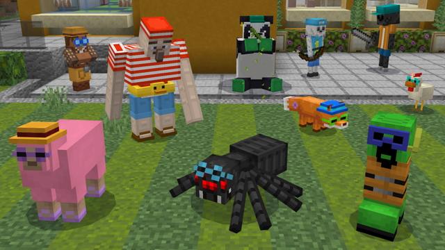 Screenshot of the Minecraft Bedrock Marketplace product Summer Mobs created by GoE-Craft.