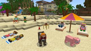 Screenshot of the Minecraft Bedrock Marketplace product Summer Mobs created by GoE-Craft.