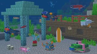 Screenshot of the Minecraft Bedrock Marketplace product Summer Mobs created by GoE-Craft.