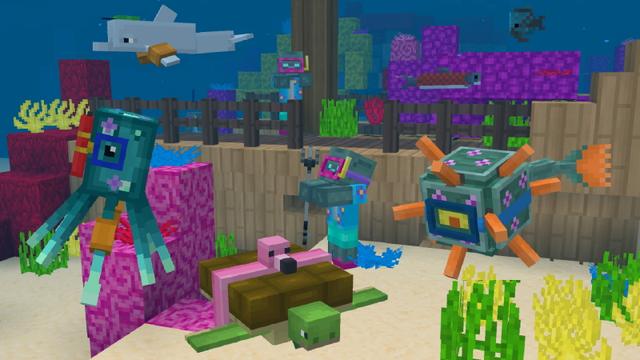 Screenshot of the Minecraft Bedrock Marketplace product Summer Texture Pack created by GoE-Craft.