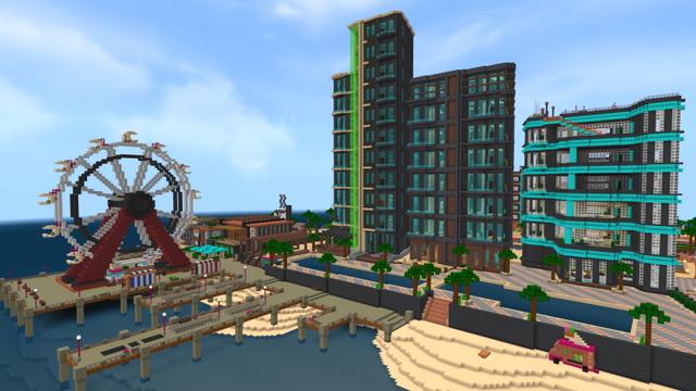 Screenshot of the Minecraft Bedrock Marketplace product Summer Texture Pack created by GoE-Craft.