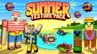 Thumbnail of the Minecraft Bedrock Marketplace product Pack de textures d'été created by GoE-Craft.
