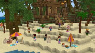 Screenshot of the Minecraft Bedrock Marketplace product Summer Tropical Resort created by GoE-Craft.