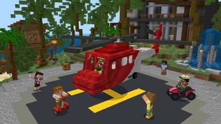 Screenshot of the Minecraft Bedrock Marketplace product Summer Tropical Resort created by GoE-Craft.