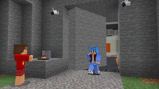 Screenshot of the Minecraft Bedrock Marketplace product Super Hidden Base created by GoE-Craft.