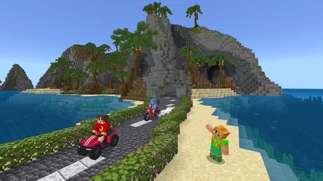 Screenshot of the Minecraft Bedrock Marketplace product Super Hidden Base created by GoE-Craft.