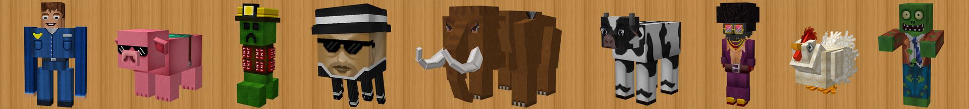 Panorama of the Minecraft Bedrock Marketplace product Super Modern - Trendy Textures created by GoE-Craft.