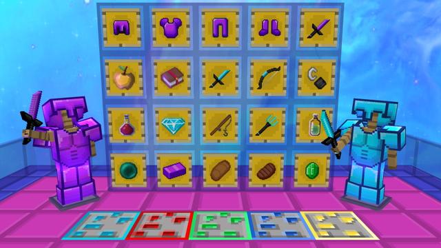 Screenshot of the Minecraft Bedrock Marketplace product Survival Games Mash Up created by GoE-Craft.