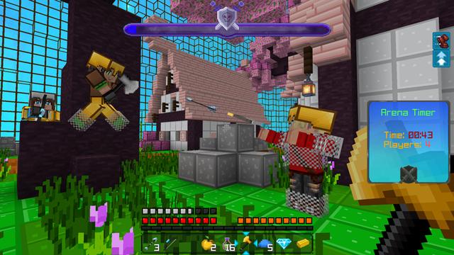 Screenshot of the Minecraft Bedrock Marketplace product Survival Games Mash Up created by GoE-Craft.