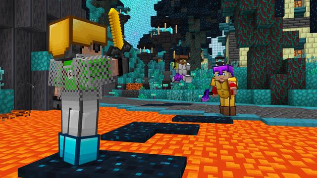 Screenshot of the Minecraft Bedrock Marketplace product Survival Games Mash Up created by GoE-Craft.
