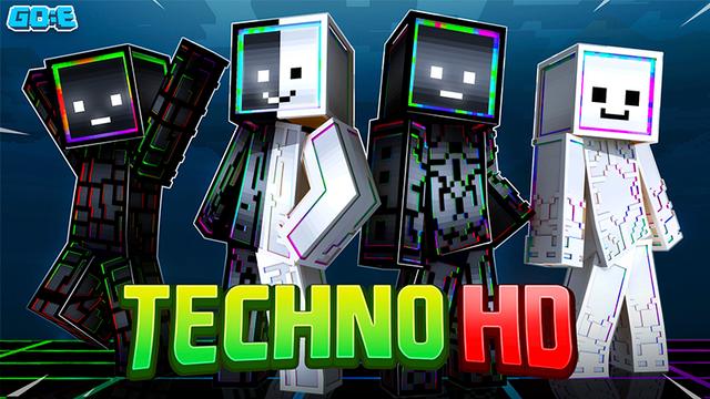 Thumbnail of the Minecraft Bedrock Marketplace product Techno HD created by GoE-Craft.