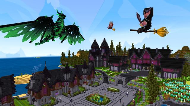 Screenshot of the Minecraft Bedrock Marketplace product Teen Demon High School Mash-Up created by GoE-Craft.