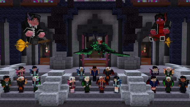 Screenshot of the Minecraft Bedrock Marketplace product Teen Demon High School Mash-Up created by GoE-Craft.