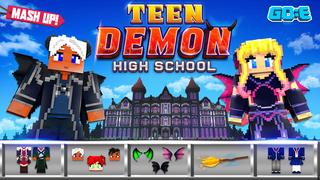 Thumbnail of the Minecraft Bedrock Marketplace product Teen Demon High School Mash-Up created by GoE-Craft.