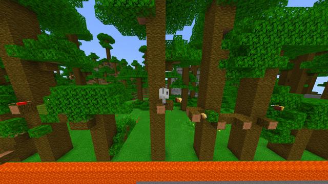 Screenshot of the Minecraft Bedrock Marketplace product Texty In a 3D World created by GoE-Craft.