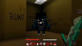 Screenshot of the Minecraft Bedrock Marketplace product The Backrooms Bunker created by GoE-Craft.