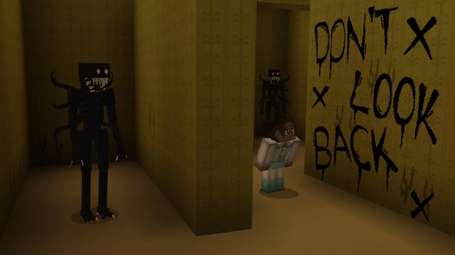 Screenshot of the Minecraft Bedrock Marketplace product The Backrooms Bunker created by GoE-Craft.