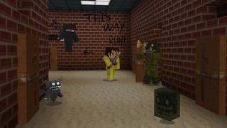 Screenshot of the Minecraft Bedrock Marketplace product The Backrooms Bunker created by GoE-Craft.