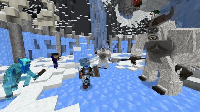 Screenshot of the Minecraft Bedrock Marketplace product The Legendary Phoenix created by GoE-Craft.