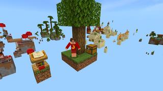 Screenshot of the Minecraft Bedrock Marketplace product Tiny Skyblock created by GoE-Craft.