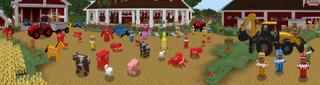 Panorama of the Minecraft Bedrock Marketplace product TNT Animals created by GoE-Craft.