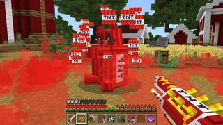 Screenshot of the Minecraft Bedrock Marketplace product TNT Animals created by GoE-Craft.