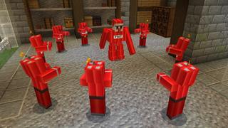 Screenshot of the Minecraft Bedrock Marketplace product TNT Animals created by GoE-Craft.