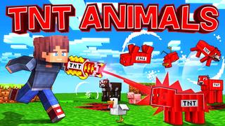 Thumbnail of the Minecraft Bedrock Marketplace product TNT Animals created by GoE-Craft.