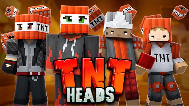 Thumbnail of the Minecraft Bedrock Marketplace product TNT Heads created by GoE-Craft.