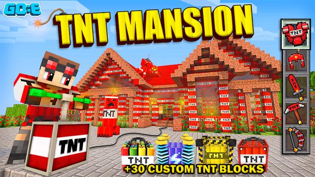 Thumbnail of the Minecraft Bedrock Marketplace product TNT Mansion created by GoE-Craft.