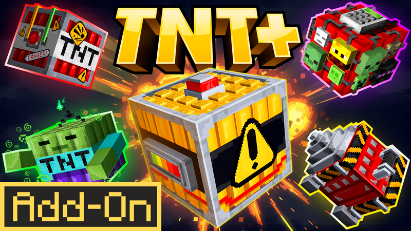 Thumbnail of the Minecraft Bedrock Marketplace product Add-On TNT+ created by GoE-Craft.
