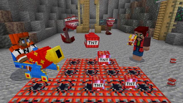 Screenshot of the Minecraft Bedrock Marketplace product TNT Tools created by GoE-Craft.