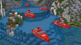 Screenshot of the Minecraft Bedrock Marketplace product TNT Vehicle created by GoE-Craft.