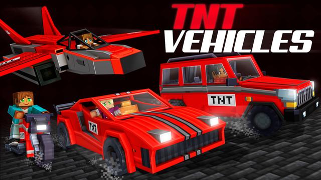 Thumbnail of the Minecraft Bedrock Marketplace product TNT Vehicle created by GoE-Craft.