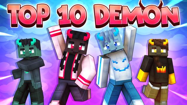 Thumbnail of the Minecraft Bedrock Marketplace product TOP 10 Demon Skins created by GoE-Craft.