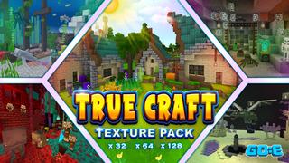 Thumbnail of the Minecraft Bedrock Marketplace product True Craft created by GoE-Craft.