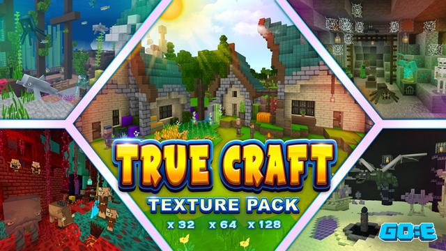 Thumbnail of the Minecraft Bedrock Marketplace product True Craft created by GoE-Craft.