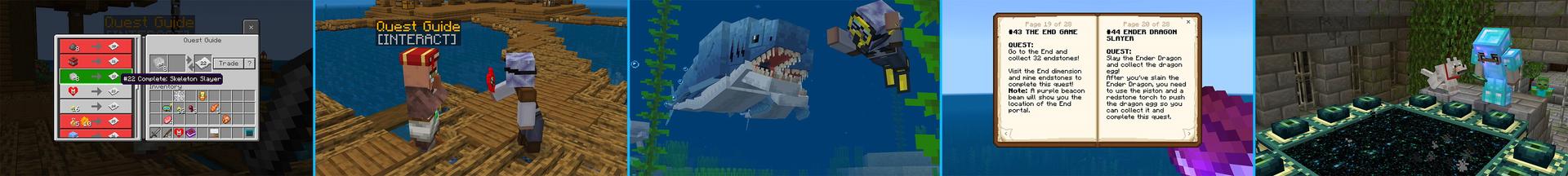 Panorama of the Minecraft Bedrock Marketplace product UHC Raft Survival created by GoE-Craft.