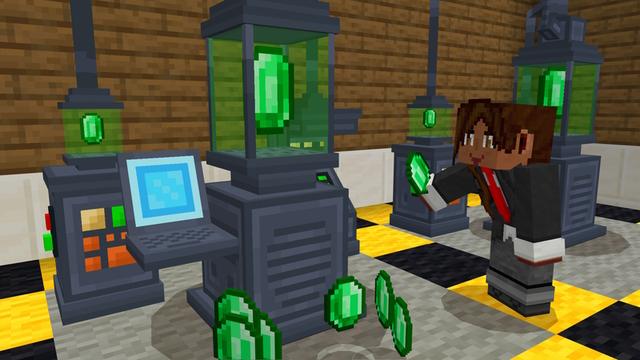 Screenshot of the Minecraft Bedrock Marketplace product Ultimate Mountain Base created by GoE-Craft.