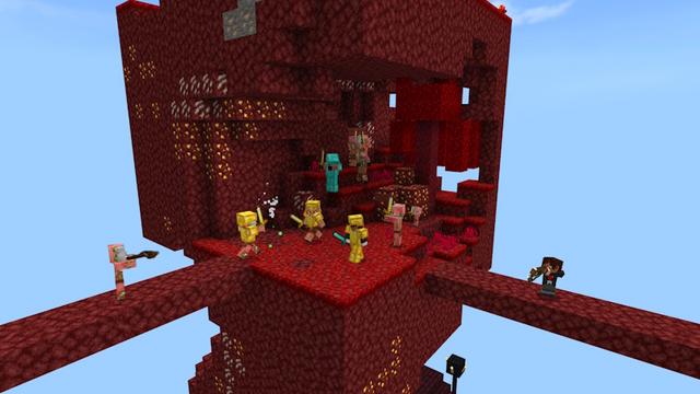 Screenshot of the Minecraft Bedrock Marketplace product Ultimate One Chunk created by GoE-Craft.