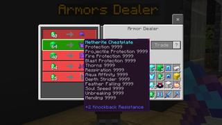 Screenshot of the Minecraft Bedrock Marketplace product Ultimate OP Base created by GoE-Craft.