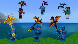 Screenshot of the Minecraft Bedrock Marketplace product Ultimate OP Pickaxe created by GoE-Craft.