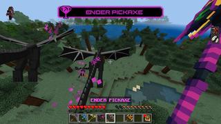 Screenshot of the Minecraft Bedrock Marketplace product Ultimate OP Pickaxe created by GoE-Craft.
